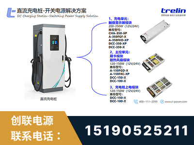 汨罗-直流充电桩-开关电源解决方案